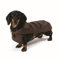 Fashion Dog Hundemantel speziell für Dackel - Braun - 47
