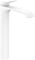 Hansgrohe 75042700 Vivenis Einhebel-Waschtischarmatur 250 für Waschschüsseln Ohne Ablaufgarnitur Mattweiß Mitigeur monocommande pour lavabo, Blanc Mat, Hauteur sous Bec 250mm