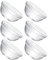 HEMOTON 12pcs Mini Glass Prep Dessert Bowls Glass Ramekins Bowls Dip Bowls Clear Sauce Cup Candy Dishes for Ketchup Butter Size L
