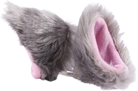 ARTOCT Katzenohren Helm, Selbstklebende Motorradhelm-Dekoration, 2 Stück Plüsch-Katzenohren, süßes Helmzubehör Fahrradhelm, Snowboardhelm (Helm Nicht im Lieferumfang