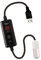 perfk 10 W Chauffages pour Aquarium, Chauffage Aquarium, Chauffe-Eau USB pour Réservoir De Poissons, Thermostat Submersible pour Réservoir De Poissons 3l/4l, Eau Salée Et Eau Douce, 10w