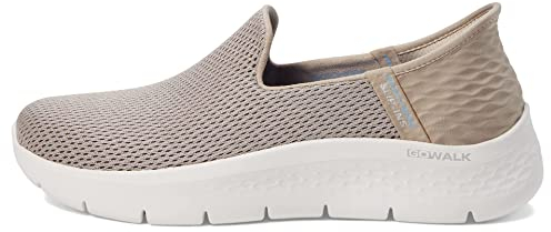Skechers Damen Sneakers, Taupe/Blau, 37 EU