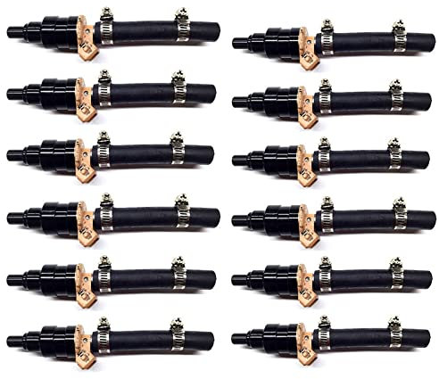 Car Petrol Injection Nozzles for Jaguar for XJS 5.3L V12 1984-1991 12pcs Car Petrol Common Rail Nozzle Adapter Engine Flow Matched Fuel Injector Valve 0280150161