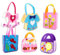 EXCEART DIY Nonwovens Handtaschen Set Für Bunte Cartoon Stoffbeutel Zum Nähen Und Basteln Für Vorschulkinder Und Kindergeburtstagsfeiern
