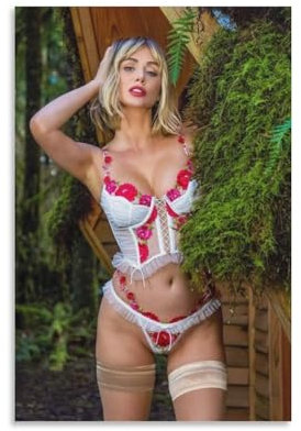 Poster mit Aufschrift Hot Girl, Sara Jean, Underwood, coole Kunstwerke, Gemälde, Wandkunst, Leinwanddrucke, hängende Bilder, Poster, 50,8 x 76,2 cm