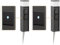 ledscom.de 2 Stück Pollerleuchte PODEL mit Erdspieß für außen, Smart Home, 39cm, schwarz, 2 Steckdosen, inkl. G9 Leuchtmittel, 501lm, warmweiß