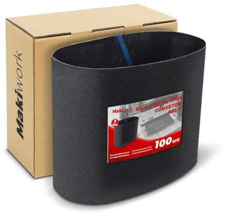 Nastro trasportatore compatibile con levigatrice a tamburo JET 10-20 - 26,4 x 81,3 cm, grana 100