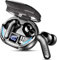 VOESUD Cuffie Bluetooth, Auricolari Bluetooth 5.3 Stereo HiFi con 4 HD Mic, 48 Ore Cuffiette Bluetoothcon ENC Cancellazione Rumore, LED Display, Touch Control, IPX7 Impermeabili Cuffie Wireless, Nero