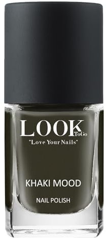 Look To Go • veganer Nagellack • KHAKI MOOD • NP 158 • 21-free & PETA approved • Made in Germany • 12ml