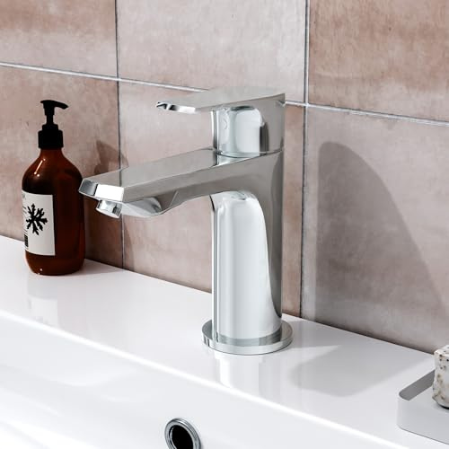 Nes Home Chrome Bathroom Mono Basin Sink Mixer Tap