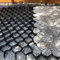 Strapazierfähiger schwarzer Waben-Kunststoff-Pflasterstein für Terrasse, Weg und Einfahrt, 5,1 cm hohes Gitter für einfache Installation und Schneiden, Größe 4 x 4 m, ideal zum Befüllen mit Kies, Gras