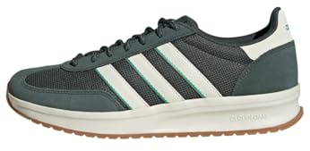 adidas Homme Run 70S 2.0 Shoes, Legend Ivy/Off White/Semi Court Green, 45 1/3 EU