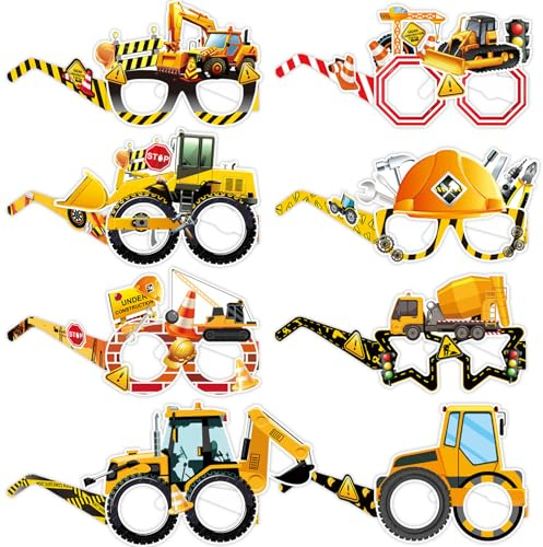 ZingBox Papierbrille Geburtstag Party Deko