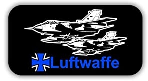 Aufkleber/Sticker Deutsche Luftwaffe BW Tornado F-16 Eurofighter Jet 7x4cm A1707