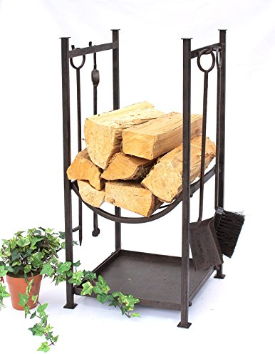 Ambiente Haus 95263 Kaminset für Holz 75 cm