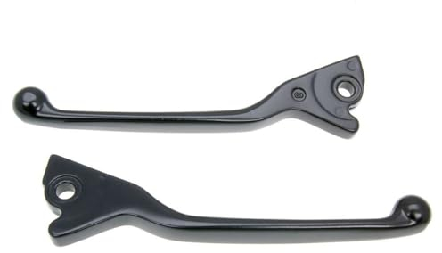2EXTREME Bremshebel Set schwarz kompatibel für VESPA GTS Super Sport 300 2010-, GTS Super Sport ie 125 ccm 4T LC 2011-, GTS Super ie 300 ccm 4T LC 08-11, GT 125 ZAPM31 (Leader)