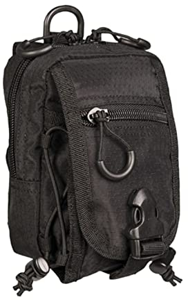 Mil-Tec Unisex – Erwachsene Hextac Koppeltasche, Schwarz, Einheitsgröße