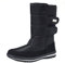 Shenji Stivali Donna Invernali - Stivali da Neve Caldo Nero H1037 40EU