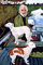 Filmposter Mann im Boot mit Hunden, Motorboot auf Wasser, cooler Wandkunstdruck, Poster, 30,5 x 45,7 cm