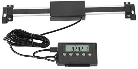 Digitalanzeige Kit, 0-150 mm Digitalanzeige Linearmaßstab, Digitalfern Linearmaßstab aus Aluminiumlegierung für Fräsmaschinen oder Drehmaschinen