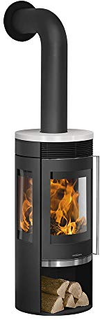 Oranier Kaminofen Rota TRE 2.0 (5,5 kW) Keramik Seidenweiß