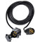 BEIJISTAR 6M Cavo Prolunga Rimorchio 7 Poli, 12V Cavo Prolunga per Rimorchio con Spina e Presa 7 Poli, Cavo Prolunga Spirale Rimorchio Connettore, per Caravan Rimorchio Camion RV