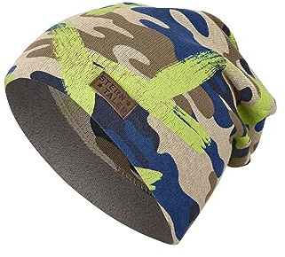 Sterntaler Baby Jungen Mütze Baby Beanie Mütze Camouflage