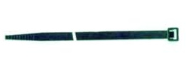 PROTEC.class PKBW Kabelbinder, 7,5 x 200 mm, silikonfrei, schwarz, 100 Stück