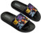 Pokemon Pantoletten Kinder Schlappen, Sandalen für Strand, Schwimmbad - Geschenke für Jungs (Schwarz/Mehrfarbig, 34 EU)