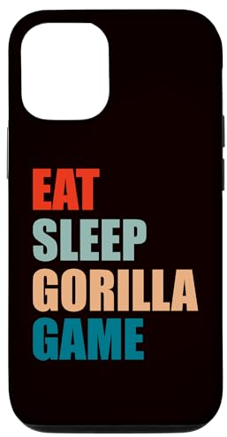 Hülle für iPhone 13 Pro Gorilla VR Game - Eat Sleep Gorilla Spiel