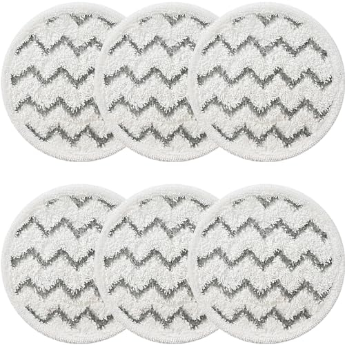 CauYien 3897A rotierende Wischpads für Bissell SpinWave SmartSteam Scrubbing Dampfreiniger 3897A Zubehör, 6 Stück
