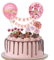 Tortendeko Rosa, 12 Stück Happy Birthday Cake Topper, Kuchendeko Geburtstag, Happy Birthday Kuchen Deko, Torten Deko, Tortenaufleger Personalisiert, Cake Decoration Set für Junge Mädchen