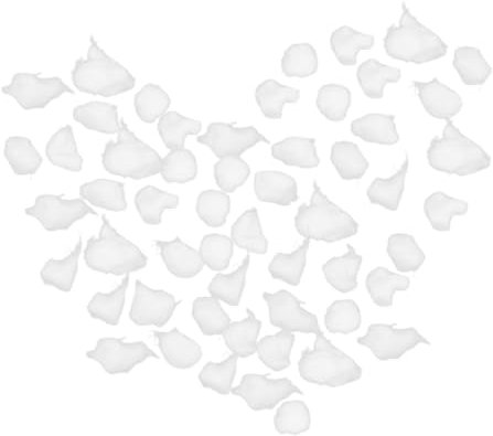 AUTSUPPL 3bags Nail Gel Removal Cotton Balls of Cotton Wool Pads for Nail Polish Cleaning Multi-function