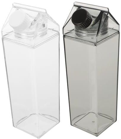 OKUMEYR Ensemble De Bouteilles Deau En Carton De 500 Ml Réutilisables Avec Bouchon Anti-fuite Pour Voyage