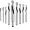 Sandyseptember Solid Carbide Drill Bit, Tungsten Carbide Twists Drill Bits For Hardened Steel Stainless Steel Alloy(8mm 2pcs)