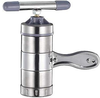 GZKDKZB Nudelmaschine, Nudelmaschine für den Heimgebrauch, Druckhobelmaschine, Handschüttelmaschine, manuelle Druckmaschine, kleine Nudelmaschine für den Heimgebrauch 153 (Größe: Motor aus