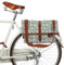 TOURBON Damen Fahrradtasche Shopper Wasserdicht Segeltuch Fahrradtaschen für Heckträger Handtasche für Radfahren Reisen