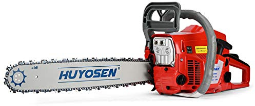 Motosierra de gas de 62 cc, sierra de cadena eléctrica de 20 pulgadas, motosierras de gasolina de 2 ciclos, motosierras de gasolina, herramienta de jardín para cortar árboles, madera, uso al aire