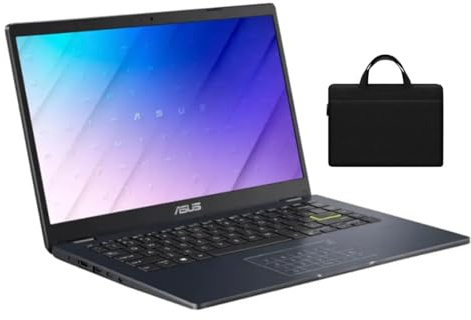 ASUS Vivobook Go 14 FHD Laptop |Intel Celeron N4500 | Intel UHD Graphics | WiFi |Bluetooth|Star Black | 4GB RAM | 128GB SSD |Windows 11 S |Bundle with Black Bag