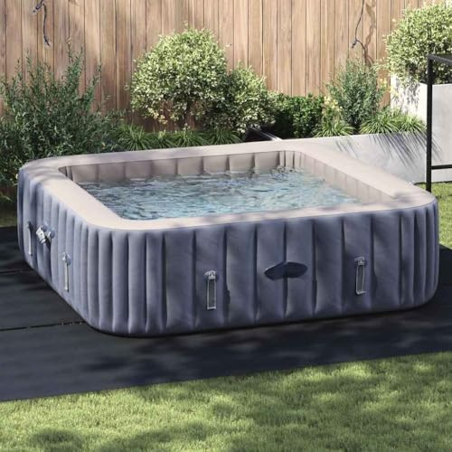 Générique Tapis de Piscine Noir 396 x 396 x 0,1 cm,Maison & Jardin,Piscine & Spa,Accessoires pour piscines & spas,Bâches de piscines & Tapis de Sol,Noir,1.44 KG,42009130