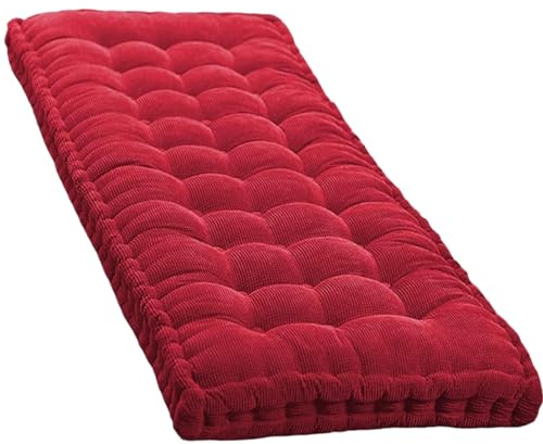 MCNDSI Bankkissen Bankauflage Sitzkissen Bank Grün,Sitzauflage Sitzbank Drinnen Fur Kissenauflage Küchenbank Gardenbank Essbank(#8,110x40x8cm)