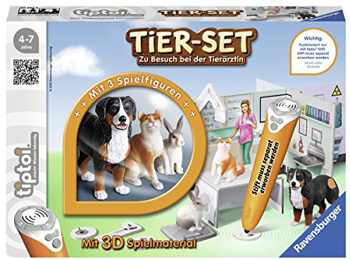 Ravensburger 00747 - tiptoi® Tier-Set Zu Besuch bei der Tierärztin
