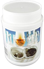 Dunet Gläserspültabs, 120 Stück, 600 Gramm (33,17 EUR/1kg), Perfekt in kaltem Wasser, Bierschaum bleibt erhalten, Fett- und Lippenstiftflecken beseitigt, desinfiziert und Glanz