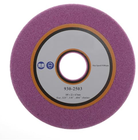 Jardiaffaires Schleifscheibe, 100 x 22 x 4,7 mm, für Kettenschärfmaschine 325, 3/8 und 404