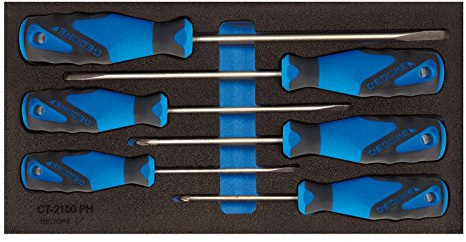 GEDORE 1500 CT1-2150 PZ Schraubendreher in Check-Tool-Einlage, 1 Stück