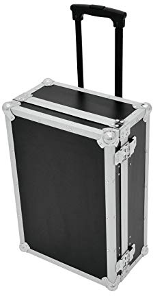 ROADINGER Universal-Koffer-Case mit Trolley | Flightcase für z. B. Werkzeuge, mit Teleskopgriff