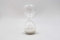 Mascagni Sablier en Verre Design 10 MN - Minuteur 10 Minutes - Sable Blanc - 15cm - Décoration intérieur