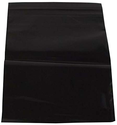 100 Druckverschlussbeutel 110x160 Schwarz Schnellverschlussbeutel Tüten Tütchen Beutel