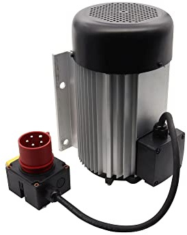 SECURA Elektromotor 400V + Schalter kompatibel mit Lumag Hos 8 Holzspalter
