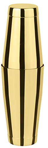 Paderno 41467G08 Shaker Boston 2 pièces ml 790/590 inox, or